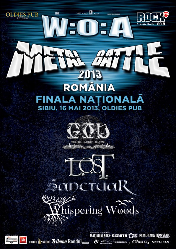 Finala Wacken Metal Battle din Sibiu! Afla trupele participante